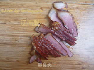 Huaishan Stir-fried Bacon recipe