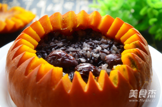 Pumpkin Sticky Rice recipe