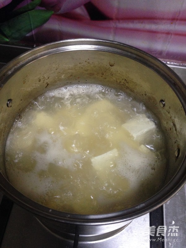 Chicken Tofu Soup recipe