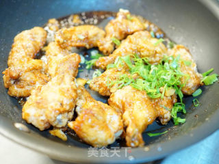 Super Delicious Korean Garlic Fried Chicken Bite After Bite recipe