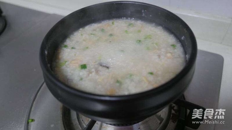 Scallop and Mushroom Congee recipe