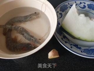 Winter Melon Prawn Soup recipe