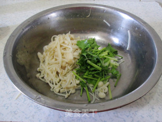 Spicy Enoki Mushroom recipe