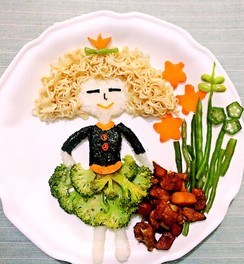 Cute Little Girl Bento recipe