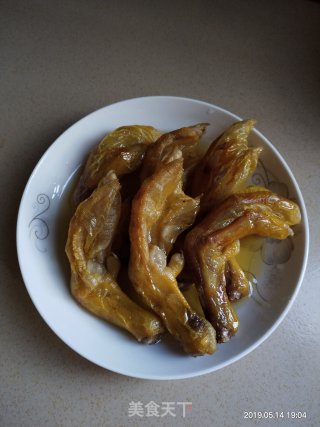 Fried Duck Feet recipe