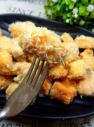 Crispy Salmon Cubes recipe