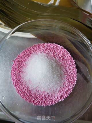 Pink Crystal Sago Dumplings recipe