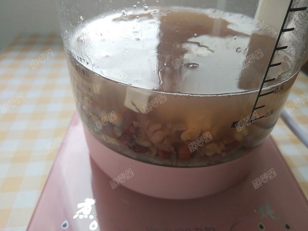 Red Bean Coix Seed Poria Porridge recipe