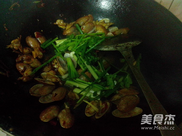 Fried Clams with Green Onions recipe