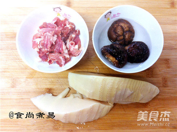 Stir-fried Double Winter with Pork recipe