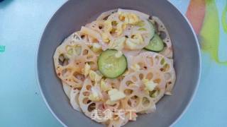 Garlic Lotus Root Slices recipe