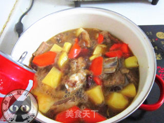 Coke Ribs with Roast Potatoes recipe
