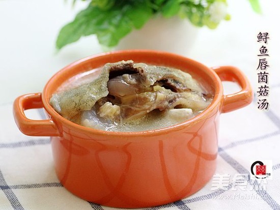 Sturgeon Lip Mushroom Soup recipe
