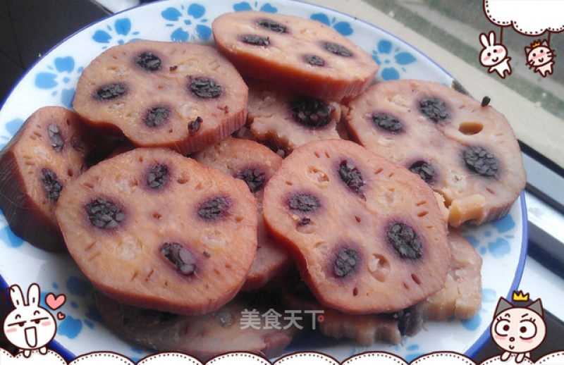 So There is Love~ Glutinous Rice Lotus Root that The Whole Family Loves recipe