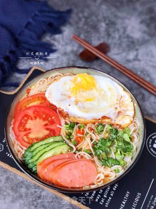 Hot and Sour Rice Noodles recipe