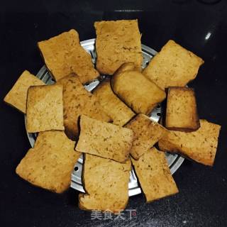 Dried Tofu with Cold Dressing recipe