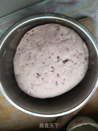 Purple Sweet Potato Multi-layer Steamed Bun recipe