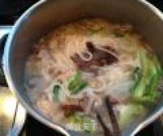 Chicken Soup Rice Noodles recipe