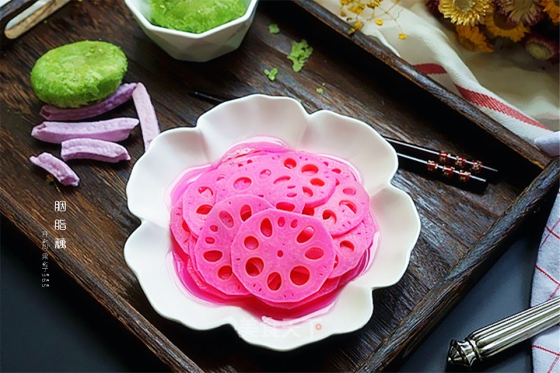 Lemon Rouge Lotus Root recipe