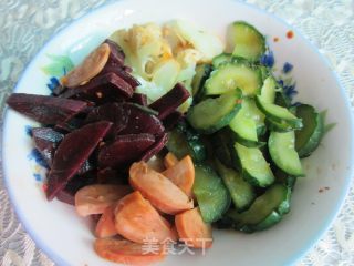 Oily Vegetable Rice recipe