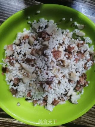 Waxed Glutinous Rice recipe