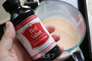 Red Velvet Gradient Melaleuca Cake recipe