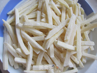 Six Steps to Make Delicious French Fries recipe