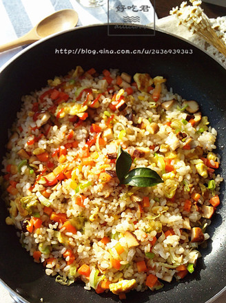Assorted Fried Rice with Tomatoes recipe