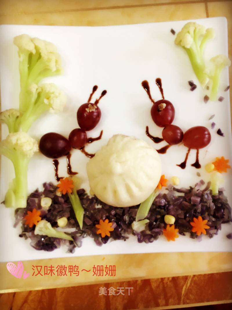 Meat Bun Small Ant recipe