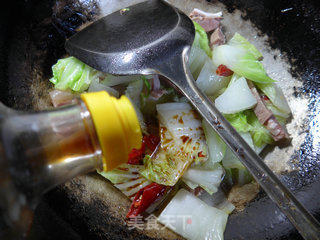 Lamb Stir-fried Cabbage recipe