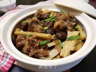 Bamboo Lamb Belly in Claypot recipe