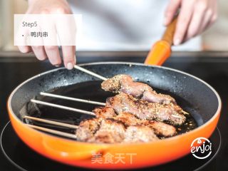 Enjoi Asian Style Duck Skewers recipe