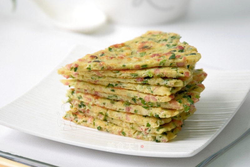 #trust之美#oatmeal and Chive Omelette recipe