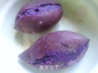 Purple Potato Mashed Baked Pudding recipe