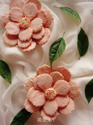 #柏翠大赛#the Petal Story of Three-dimensional Flower Biscuit recipe