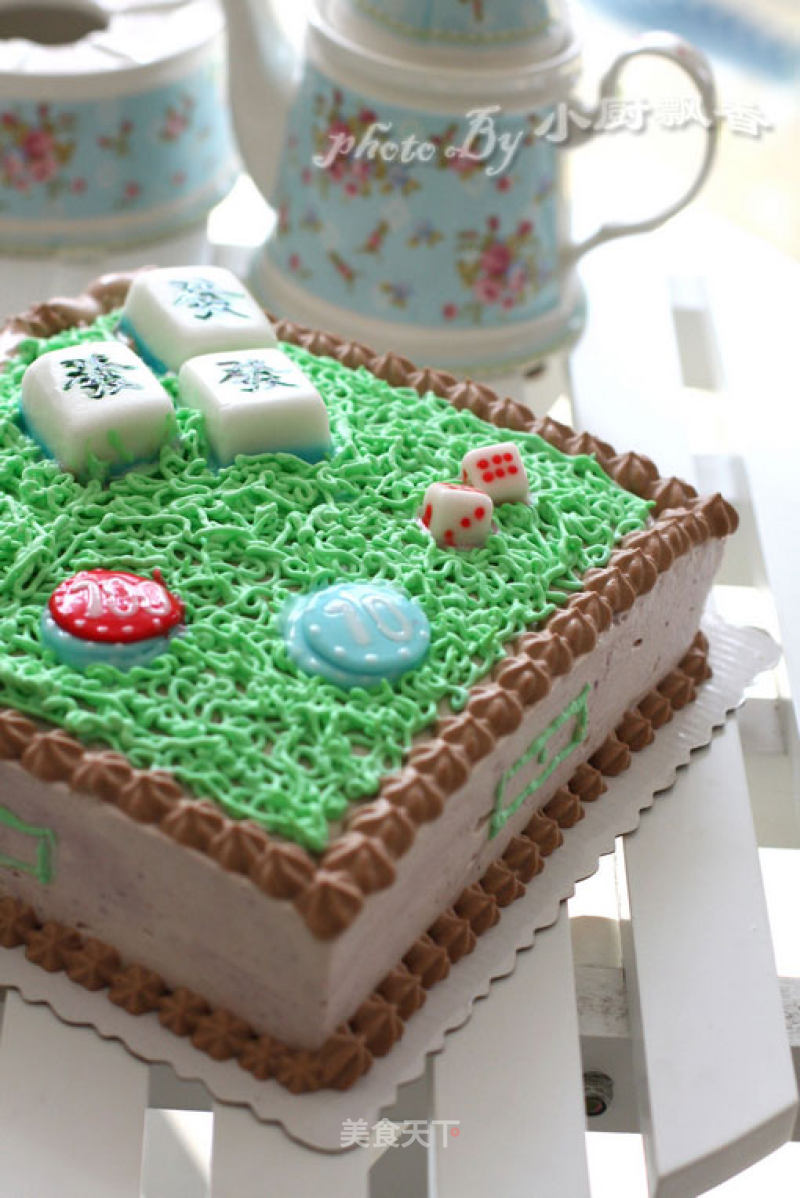 Mahjong Cake