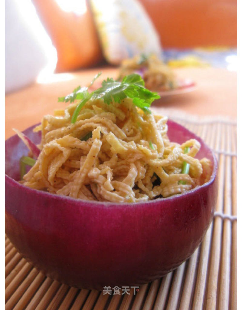 【northeastern Cuisine】-mixed Dried Tofu Shreds recipe