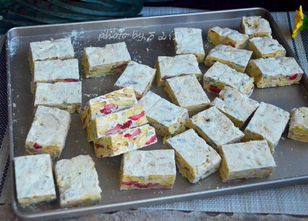 Strawberry Snowflakes recipe