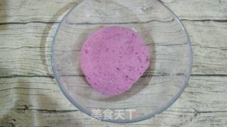 Purple Sweet Potato Watermelon Bun recipe