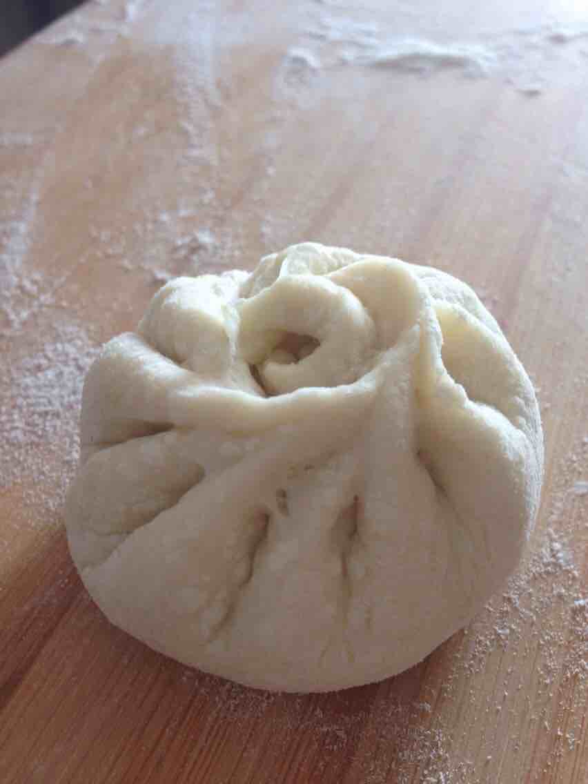 Egg and Chive Stuffed Buns recipe