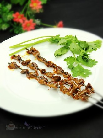 Chicken Gizzard Skewers recipe