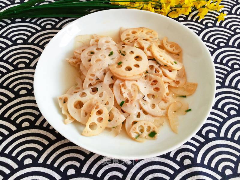 Vegetarian Fried Lotus Root recipe