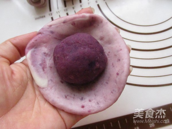 Purple Sweet Potato Yolk Crisp recipe