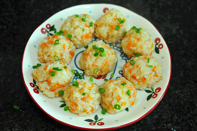 Steamed Lotus Root Balls recipe