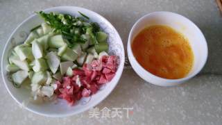 Loofah and Egg Flower Lump Soup recipe
