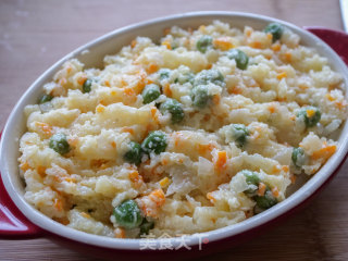 Cheese Baked Mashed Potatoes recipe