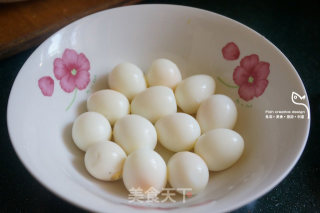 Osmanthus Fermented Bean Curd with Quail Eggs recipe