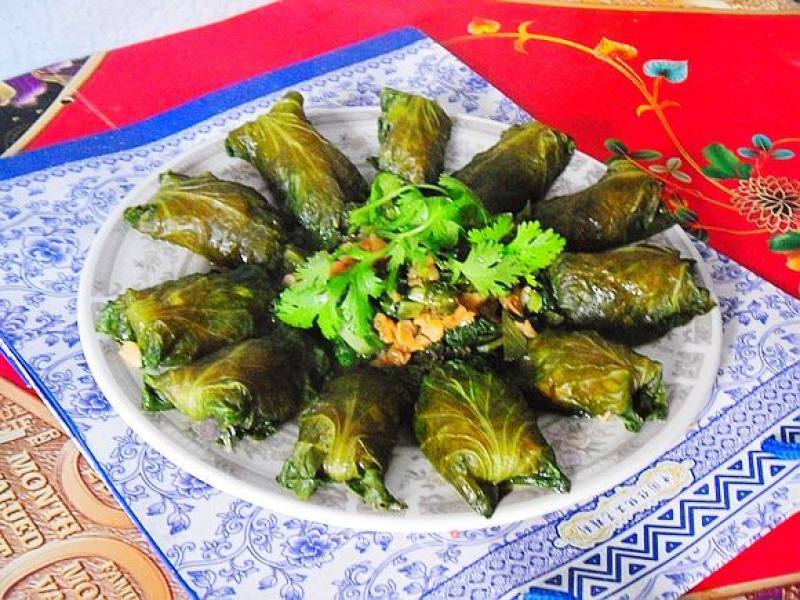 Lettuce Vermicelli Roll recipe
