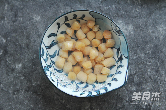 Congee with Scallops and Shredded Chicken recipe