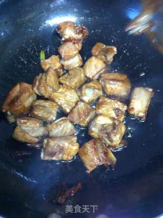 Braised Pork Ribs with Beans recipe